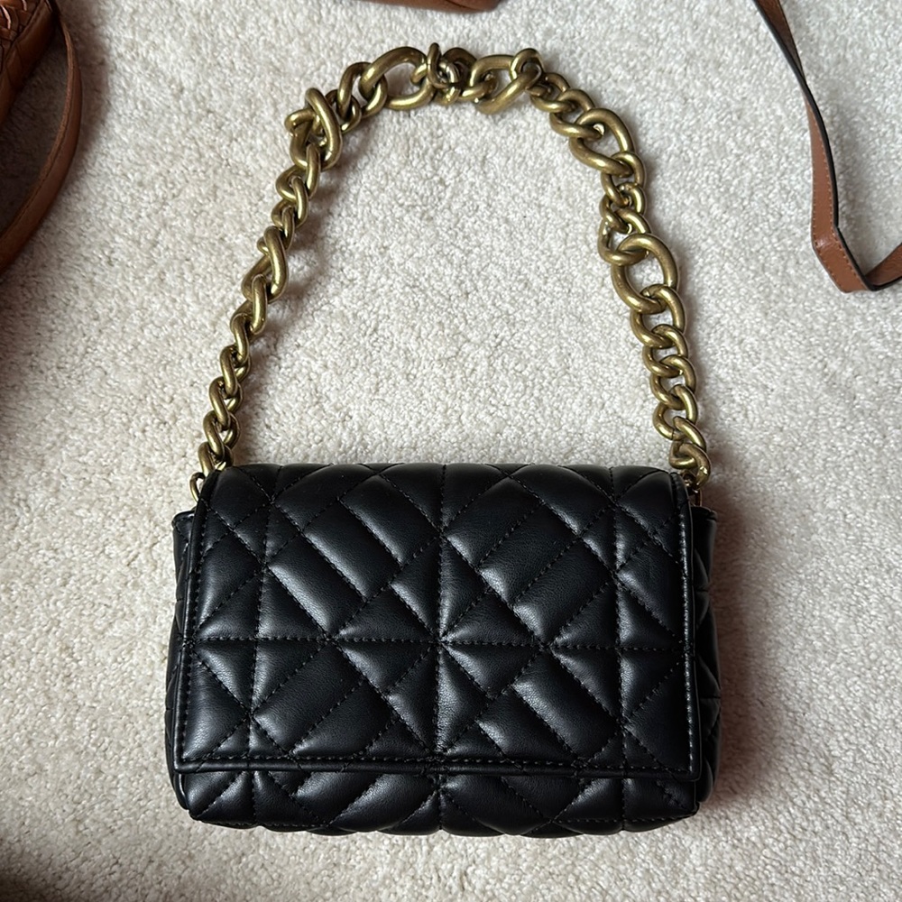 Zara quilted bag